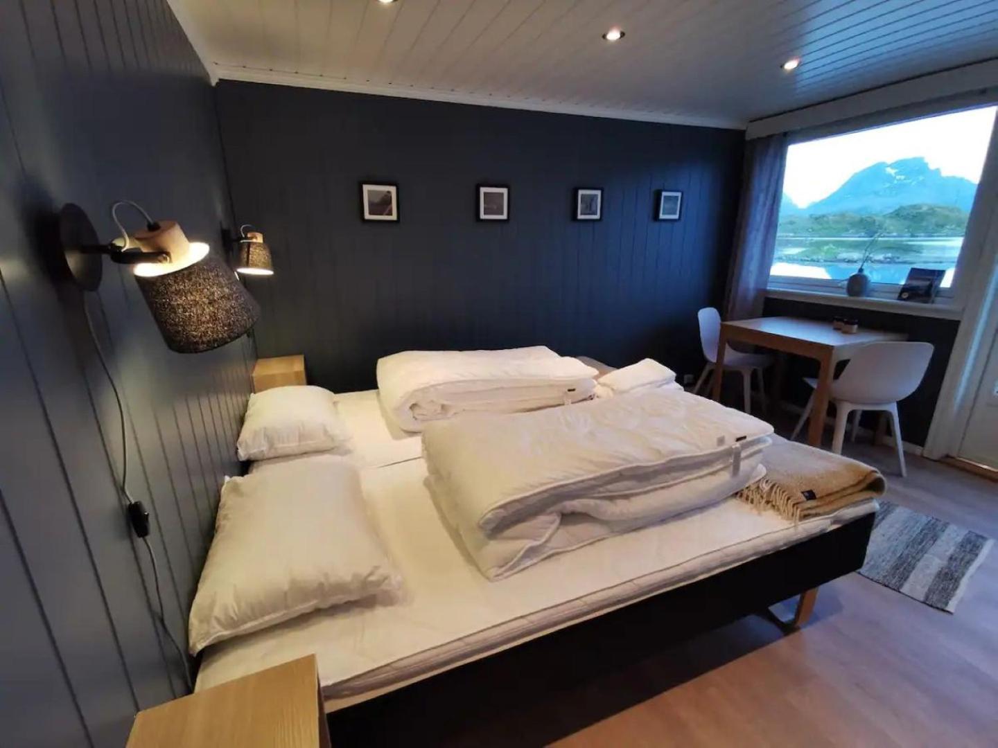 Panoramic Seaview Cabin For Two Persons By The Sea Hovdan Exterior photo